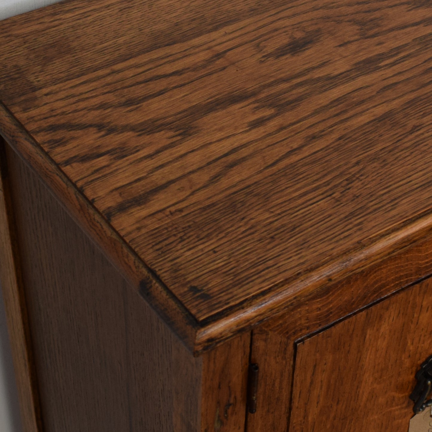 Restored Oak Side Cabinet