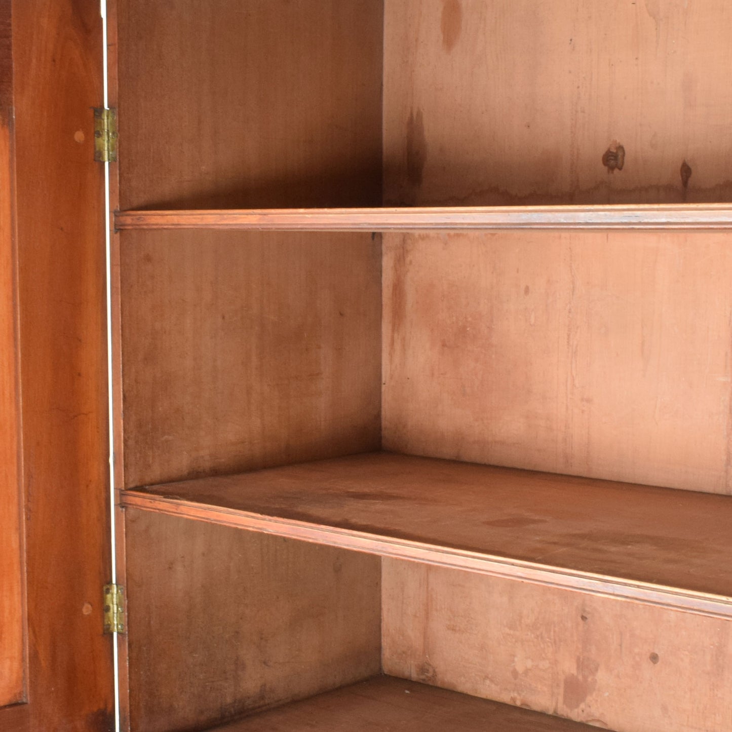 Restored Mahogany Linen Press