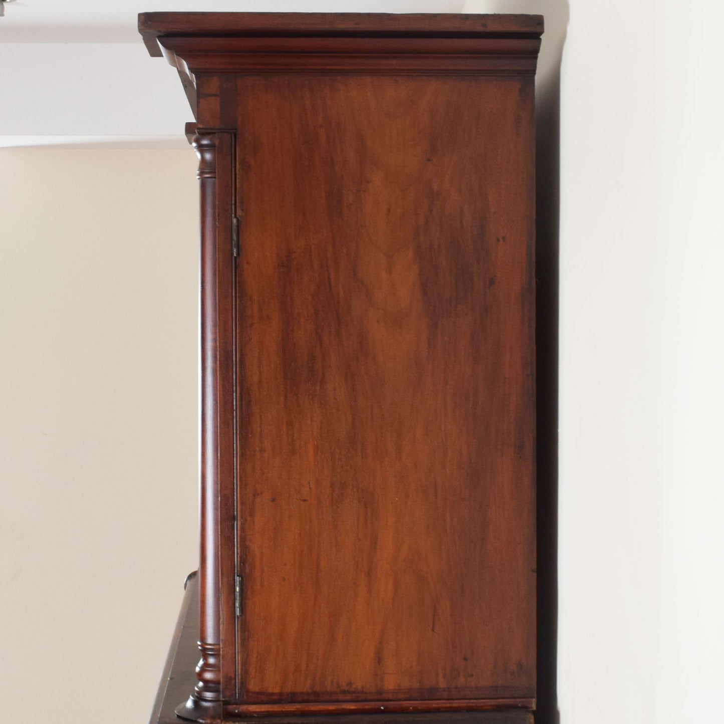 Restored Mahogany Linen Press