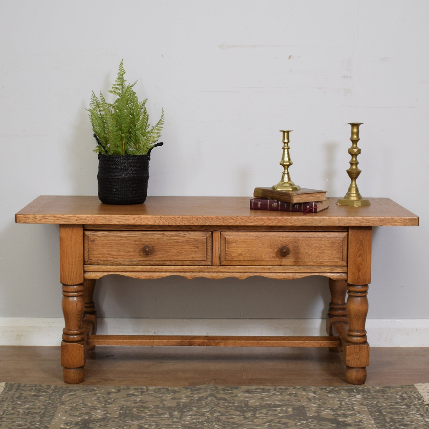 Restored Oak Coffee Table