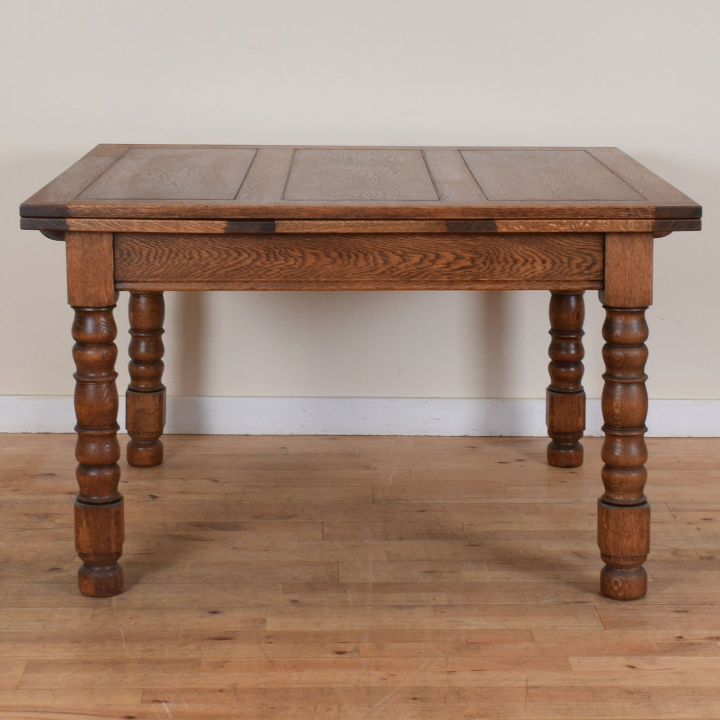 Draw Leaf Table and Six Chairs