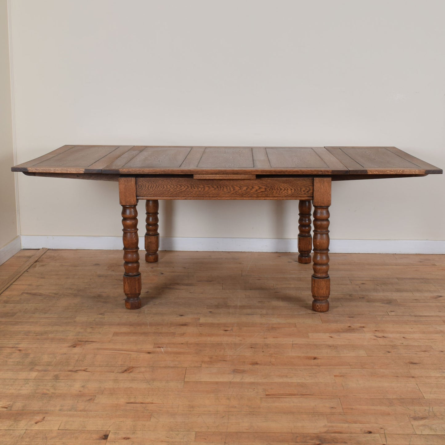 Draw Leaf Table and Six Chairs