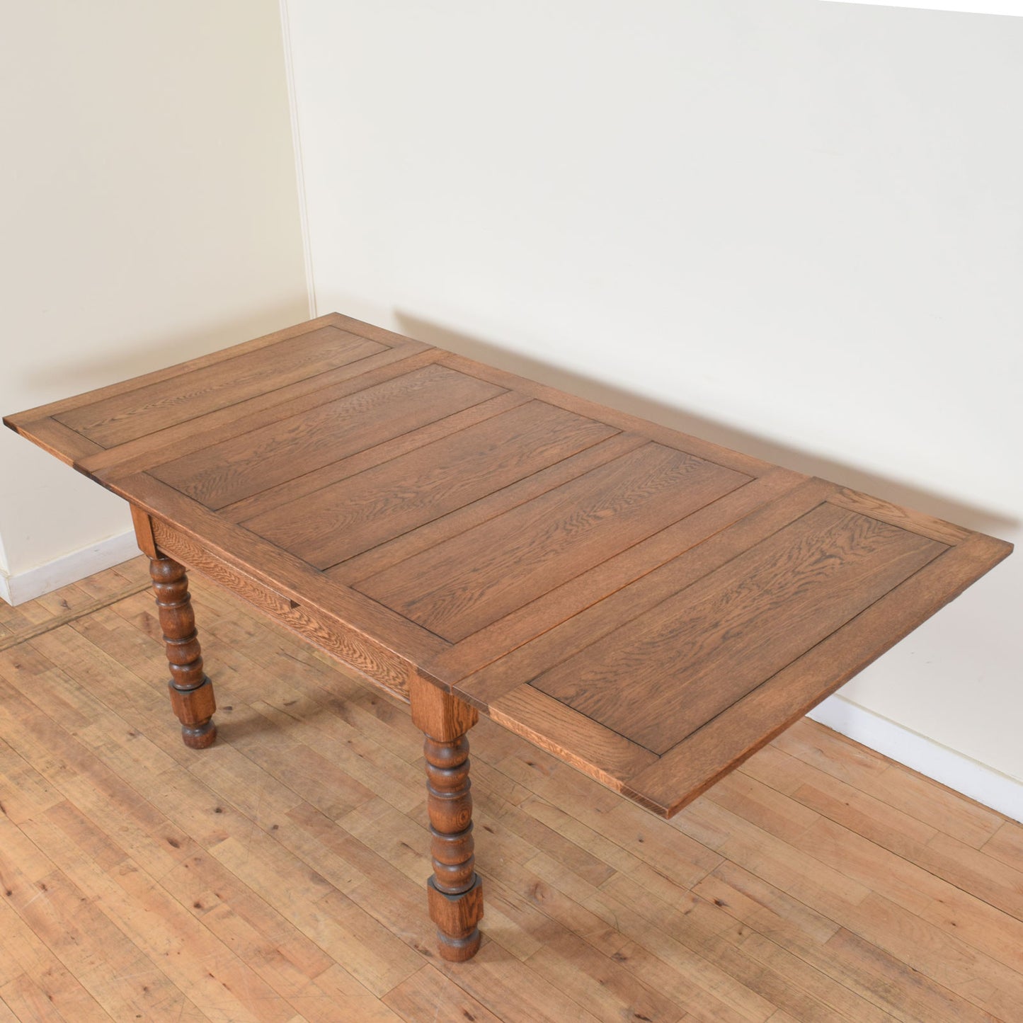 Draw Leaf Table and Six Chairs