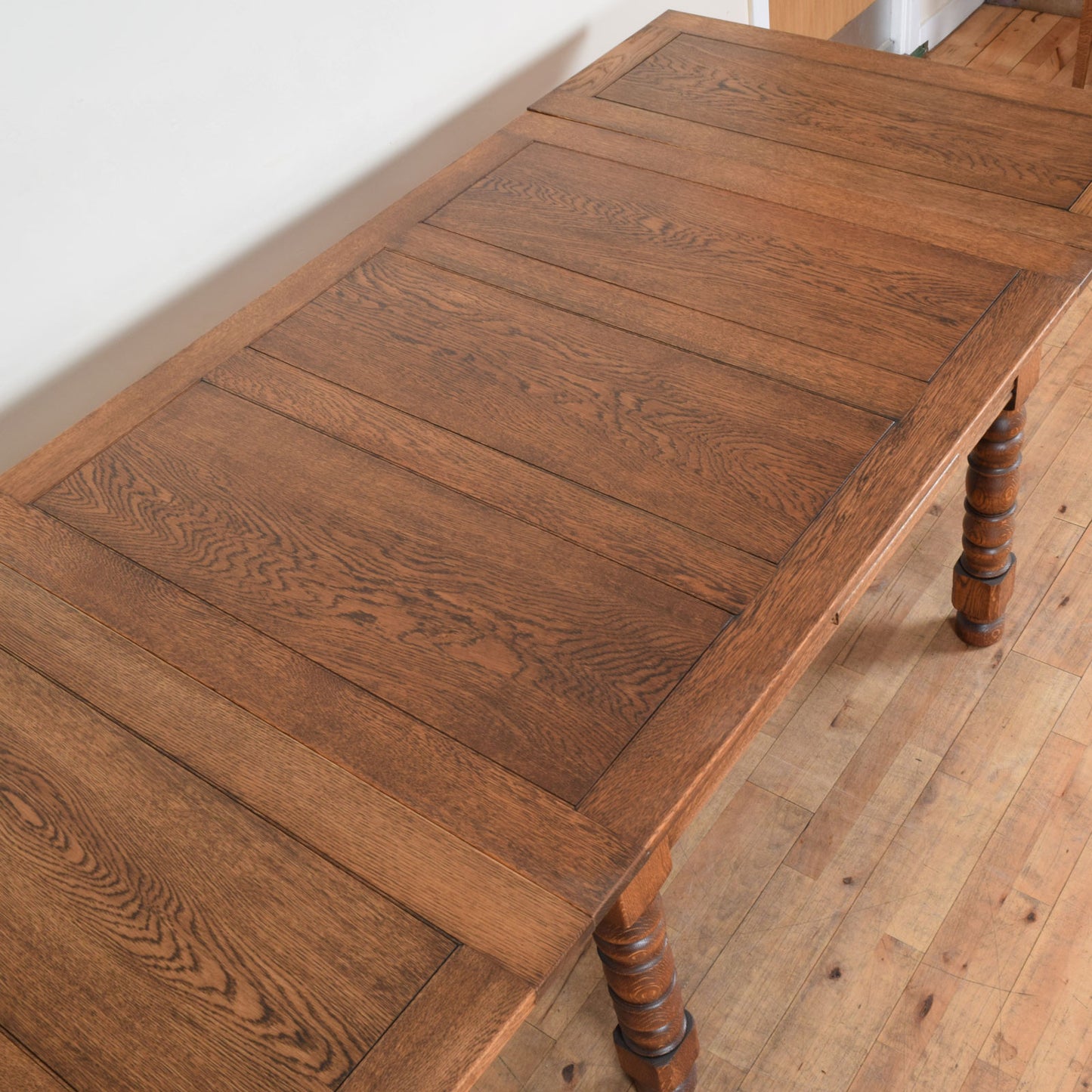 Draw Leaf Table and Six Chairs