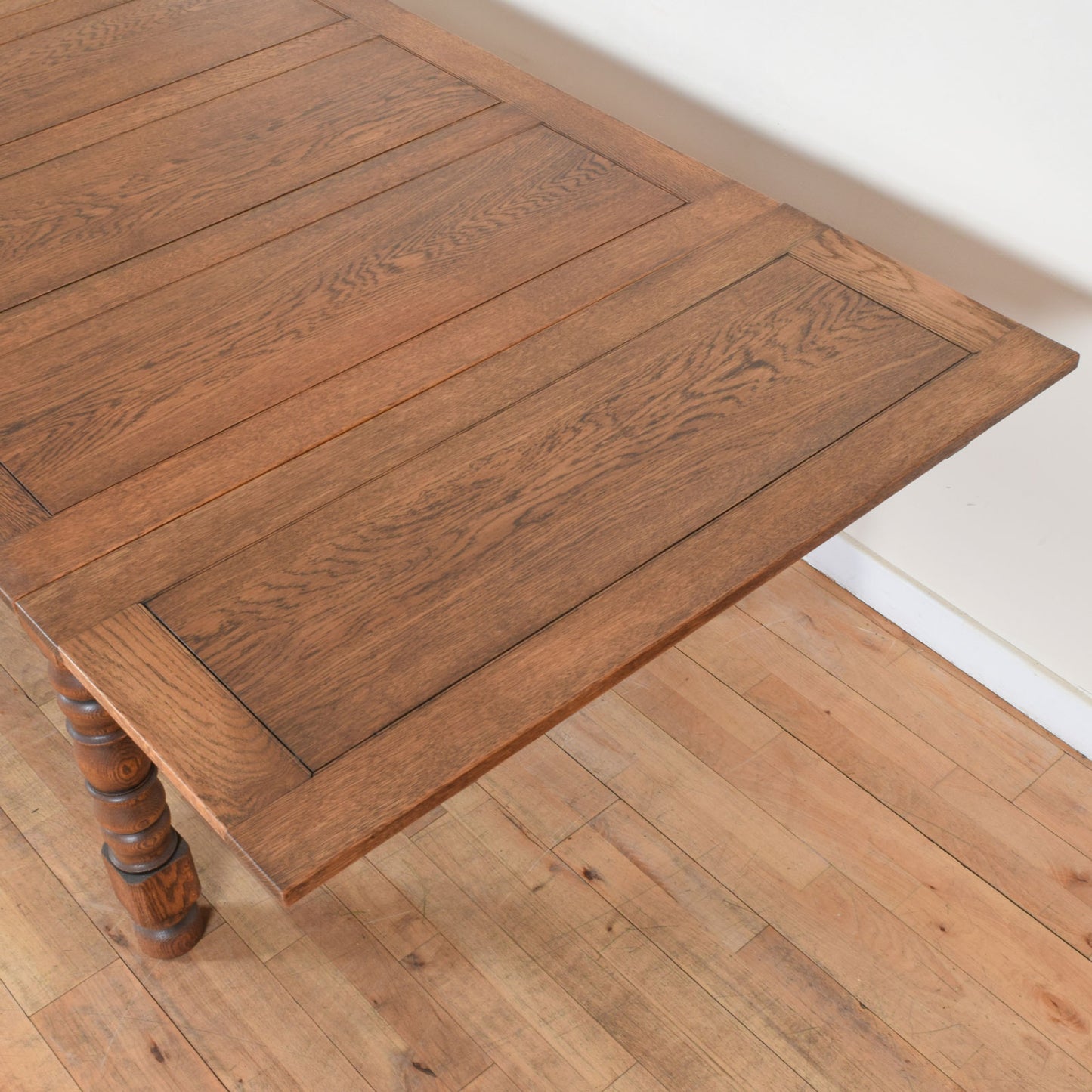 Draw Leaf Table and Six Chairs