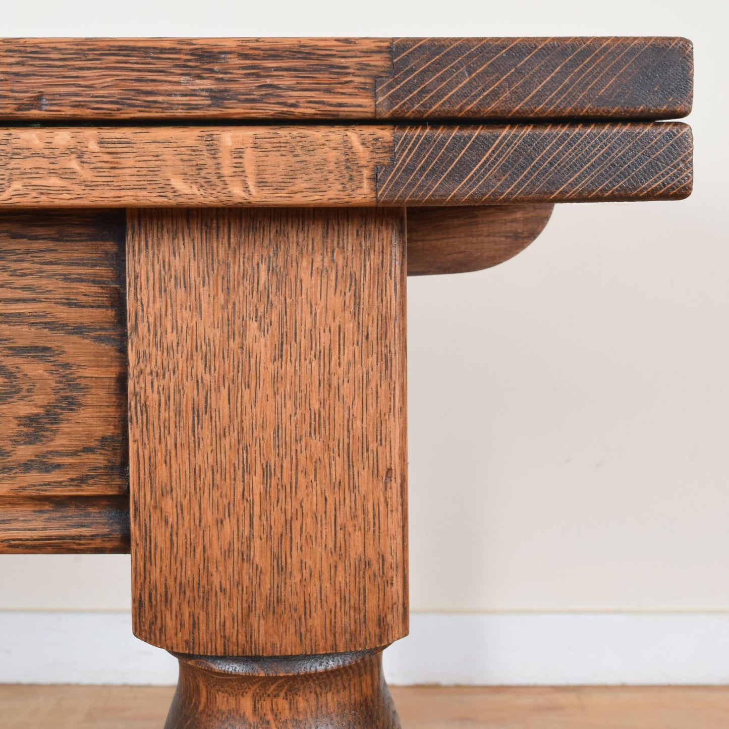 Draw Leaf Table and Six Chairs