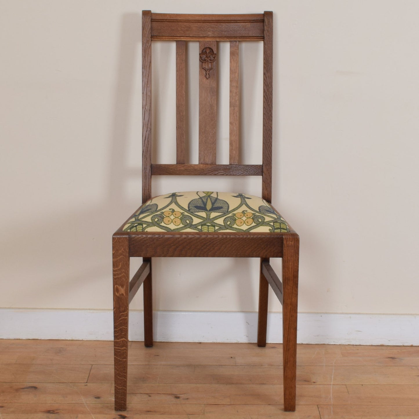 Draw Leaf Table and Six Chairs