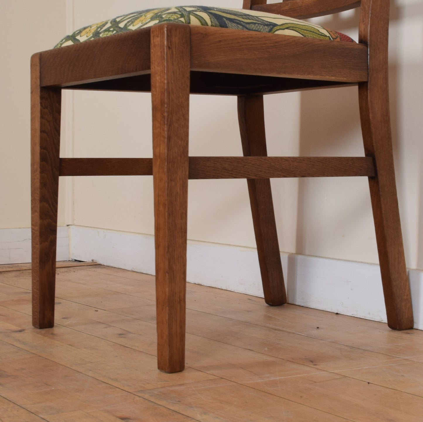Draw Leaf Table and Six Chairs