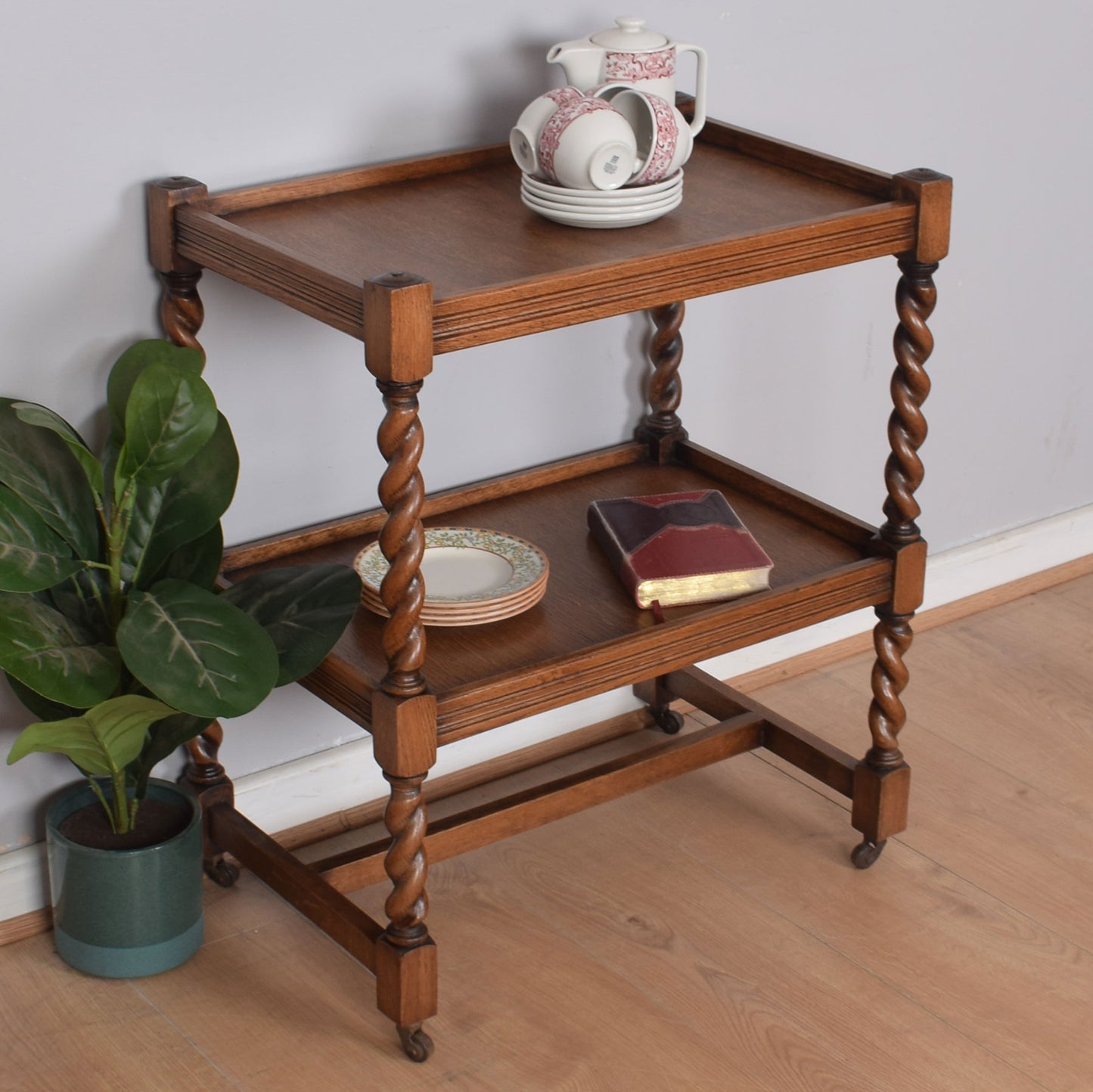 Barley Twist Tea Trolley