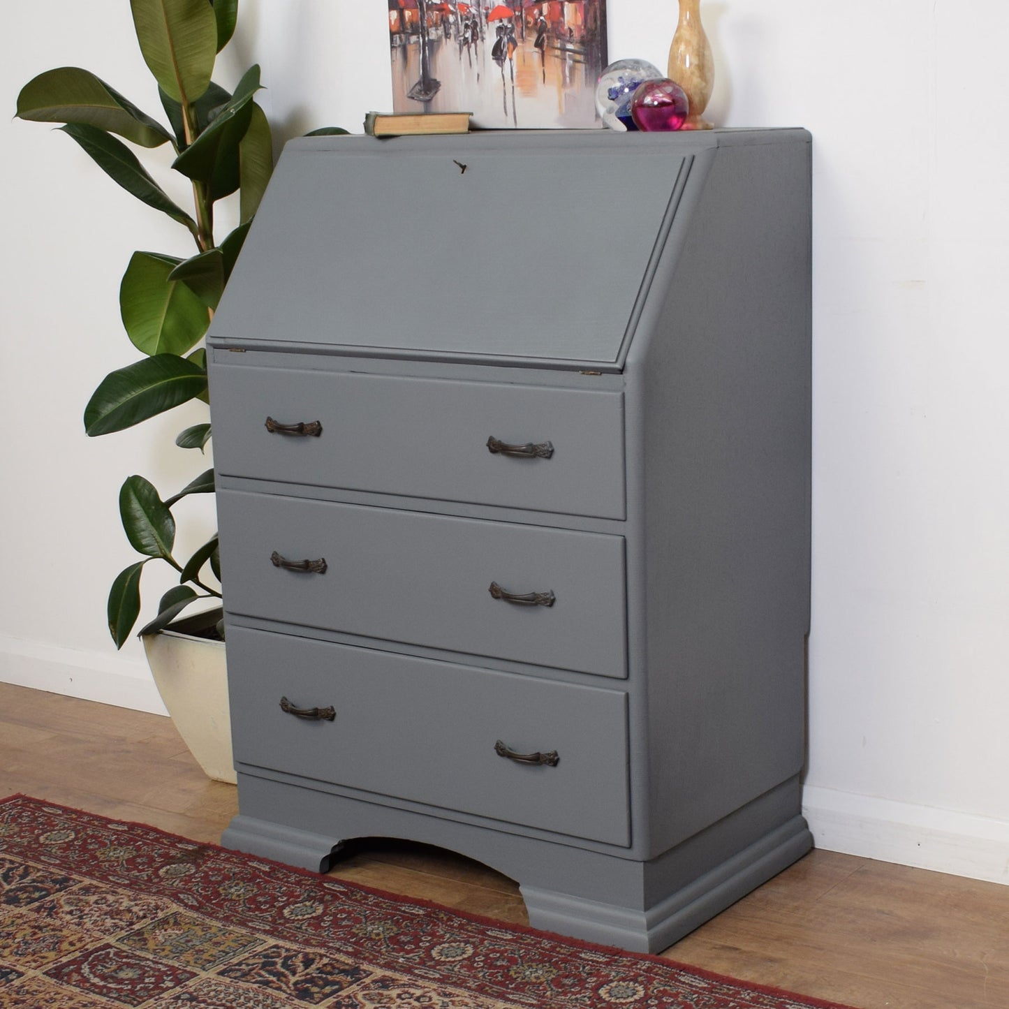 Vintage Painted Bureau