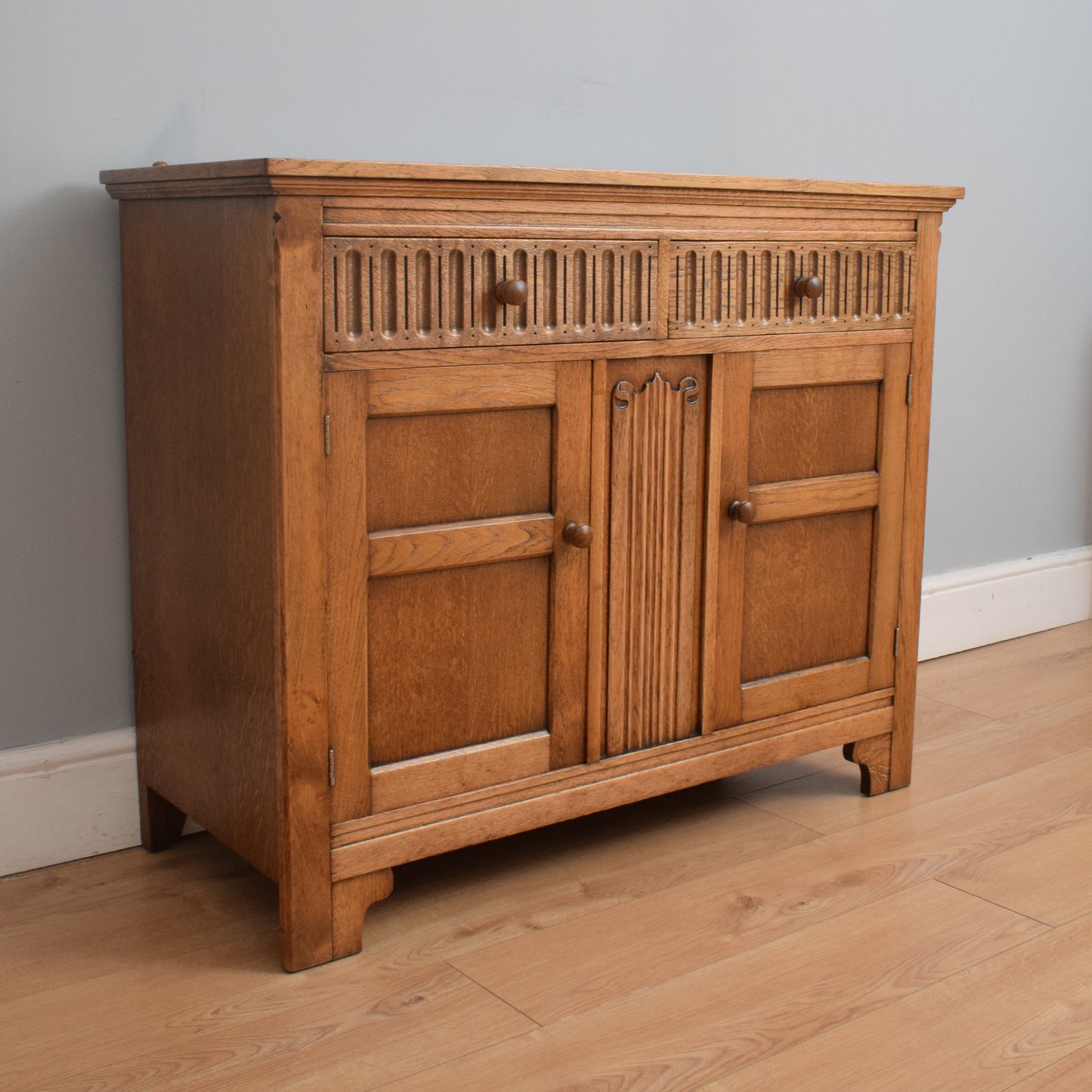 Vintage Oak Sideboard