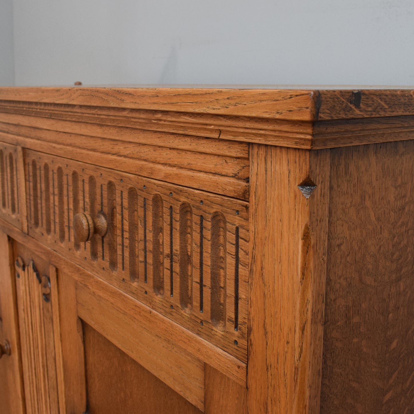 Vintage Oak Sideboard