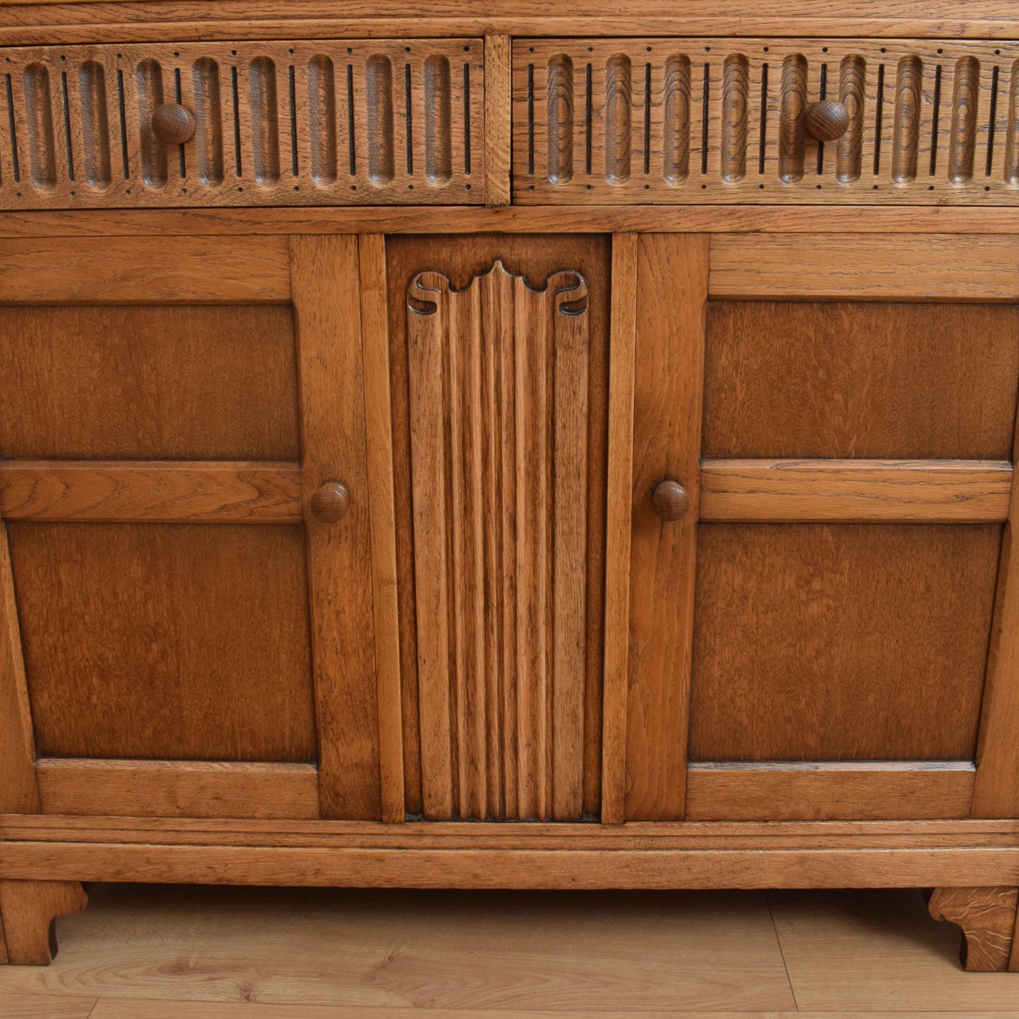 Vintage Oak Sideboard