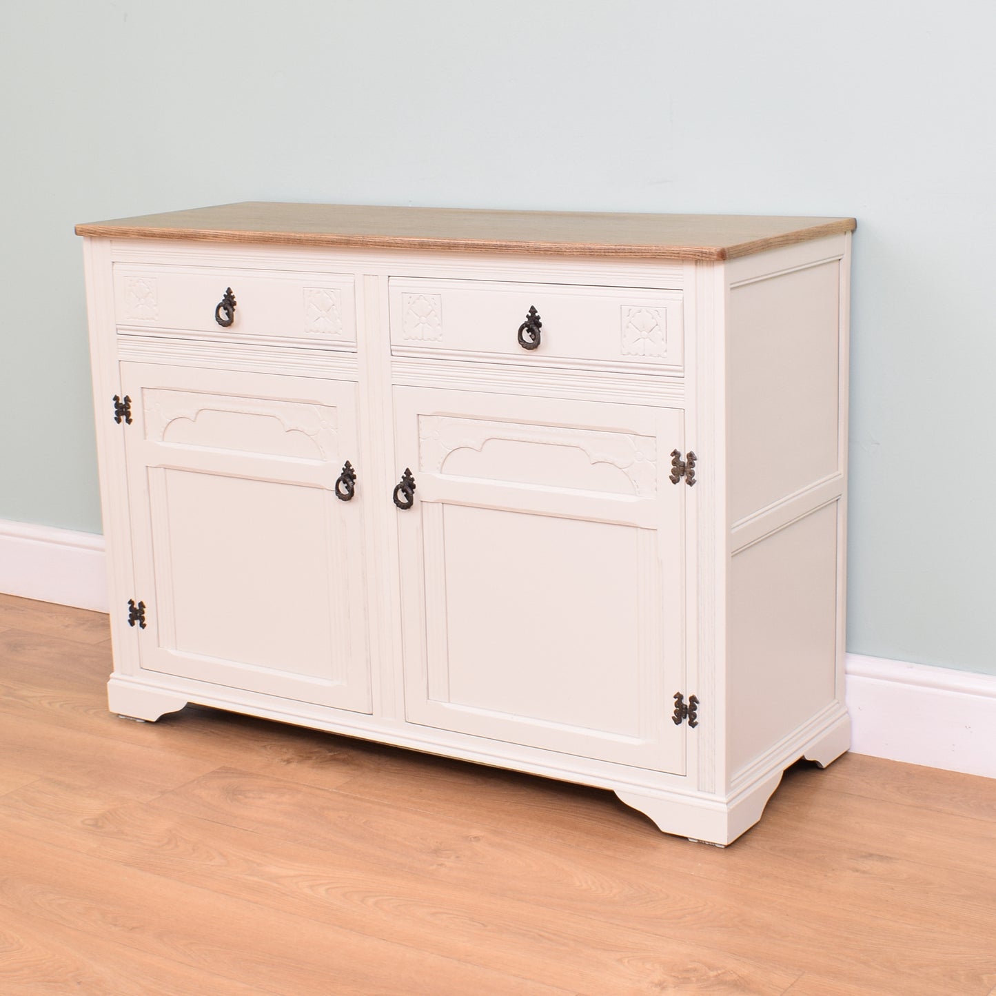 Painted Oak Sideboard