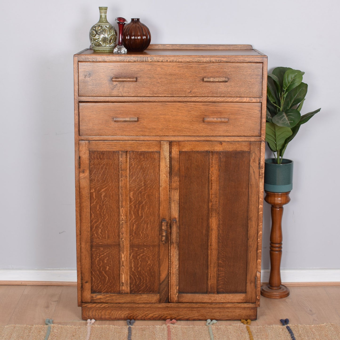 Restored Oak Tallboy