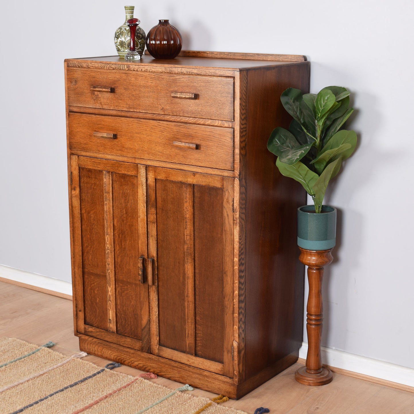 Restored Oak Tallboy