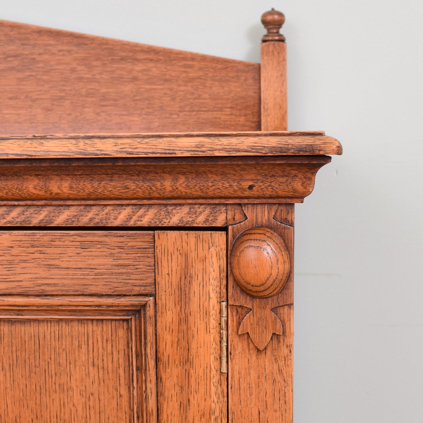 Carved Oak Sideboard