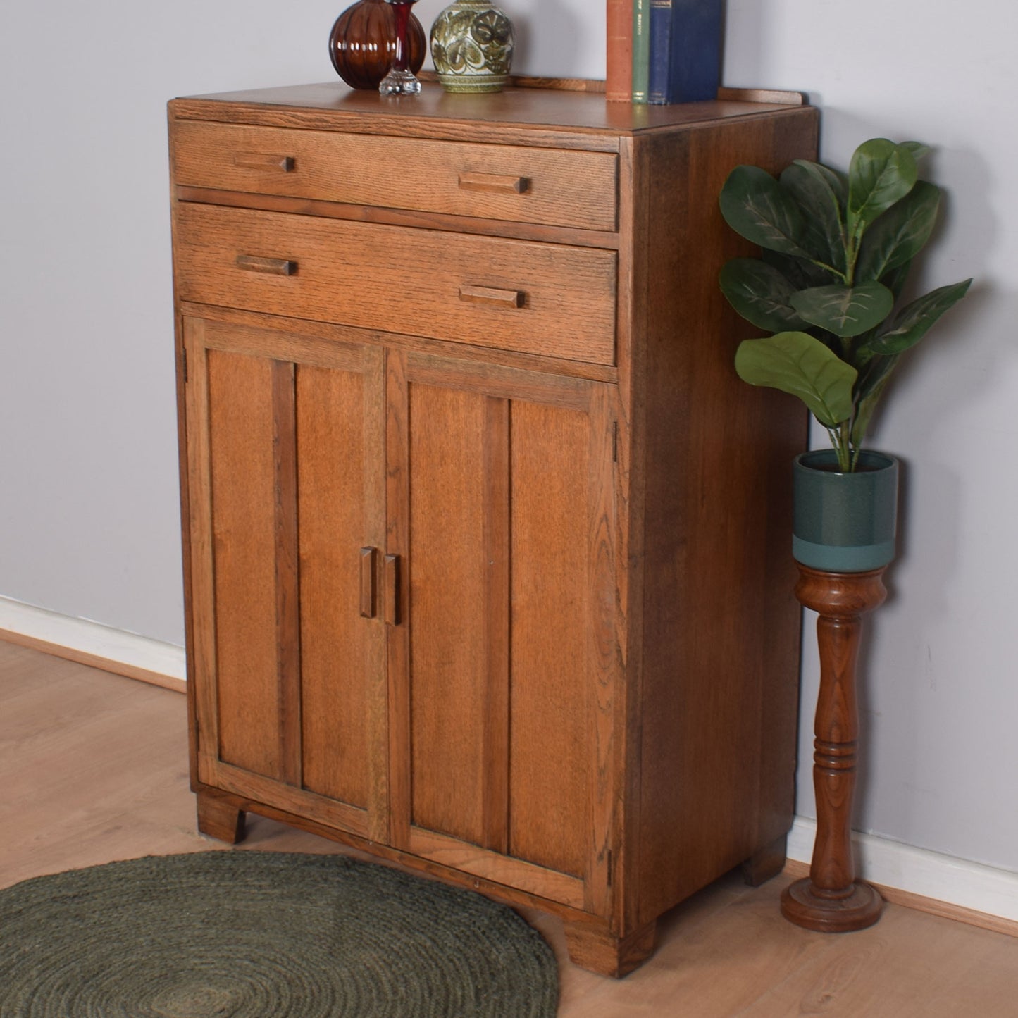 Restored Oak Tallboy