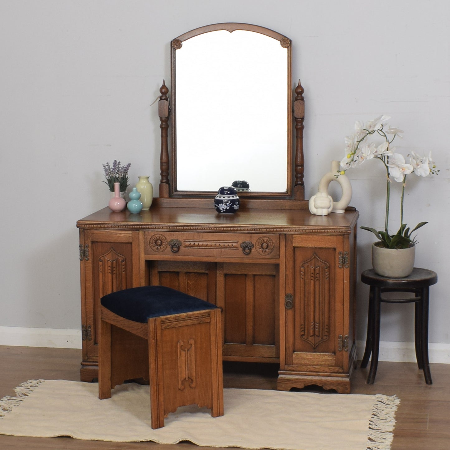Restored Old Charm Dressing Table