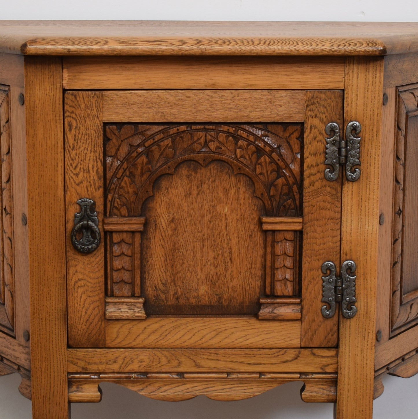Restored Old Charm Hall Cabinet