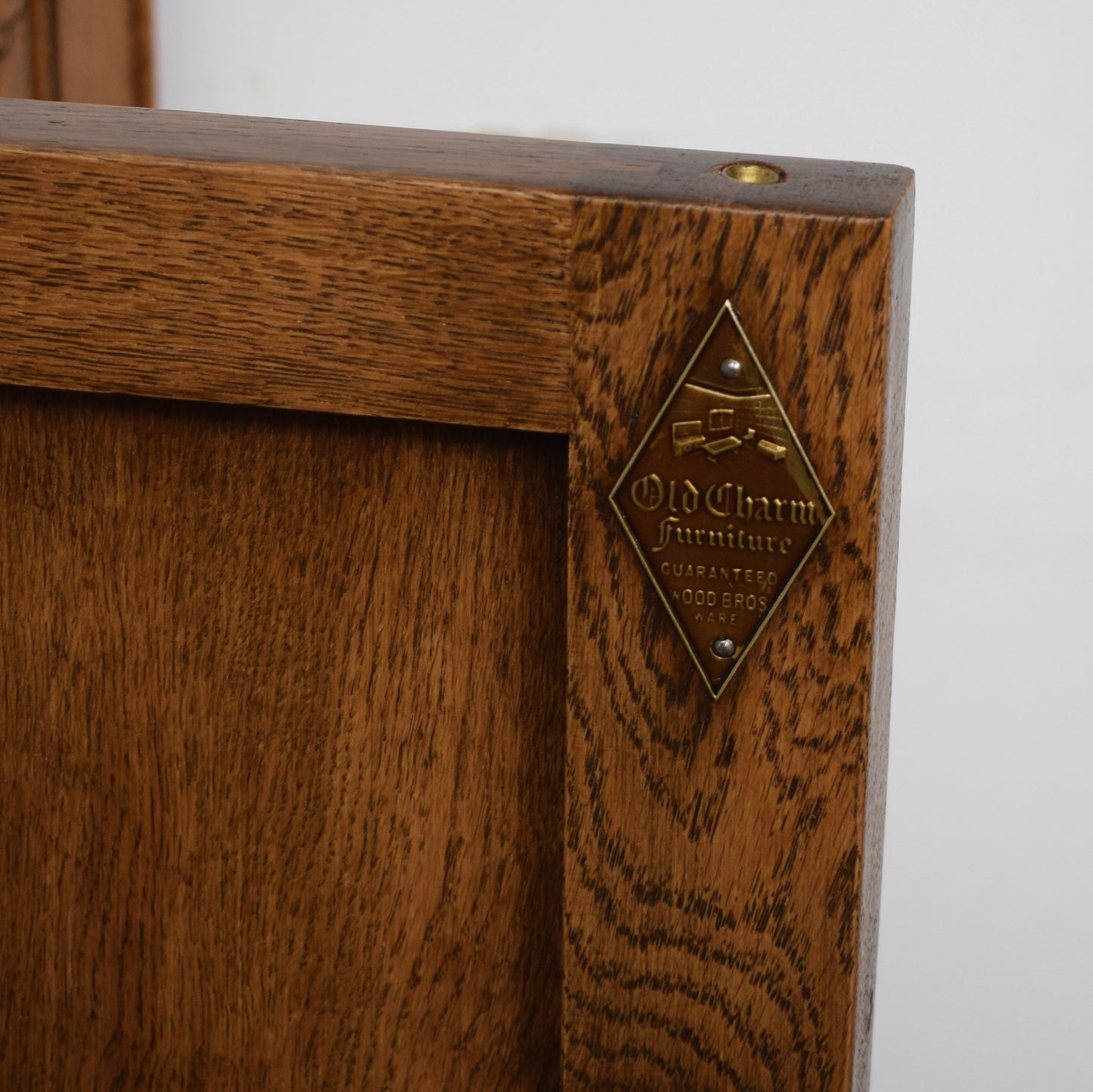 Restored Old Charm Hall Cabinet