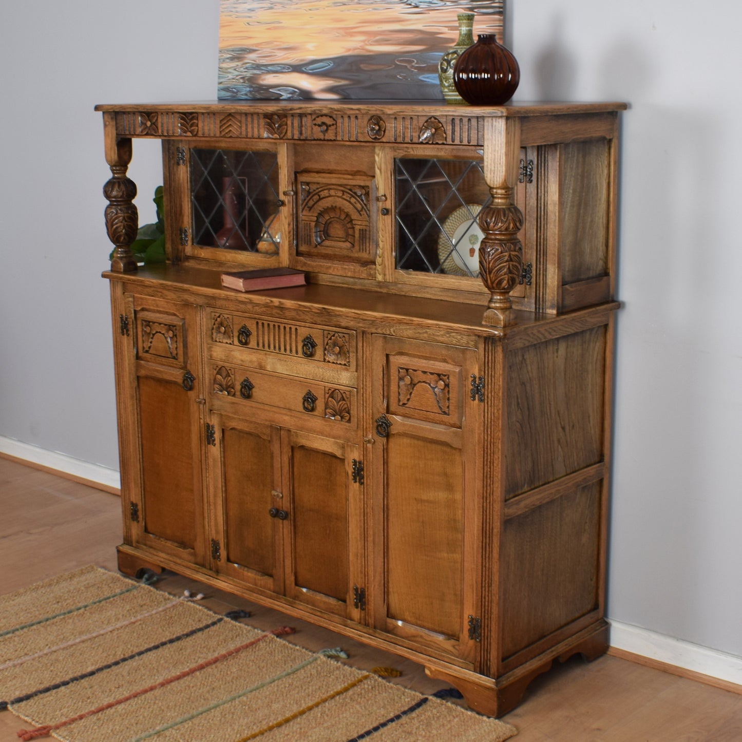 Oak Court Cabinet