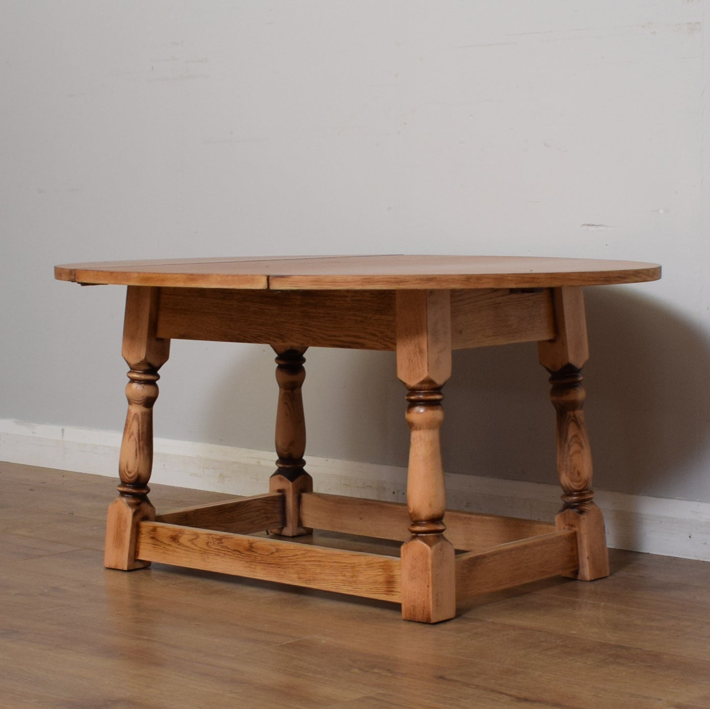Oak Drop Leaf Coffee Table