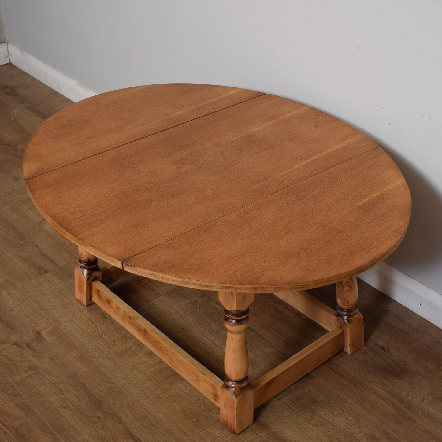 Oak Drop Leaf Coffee Table