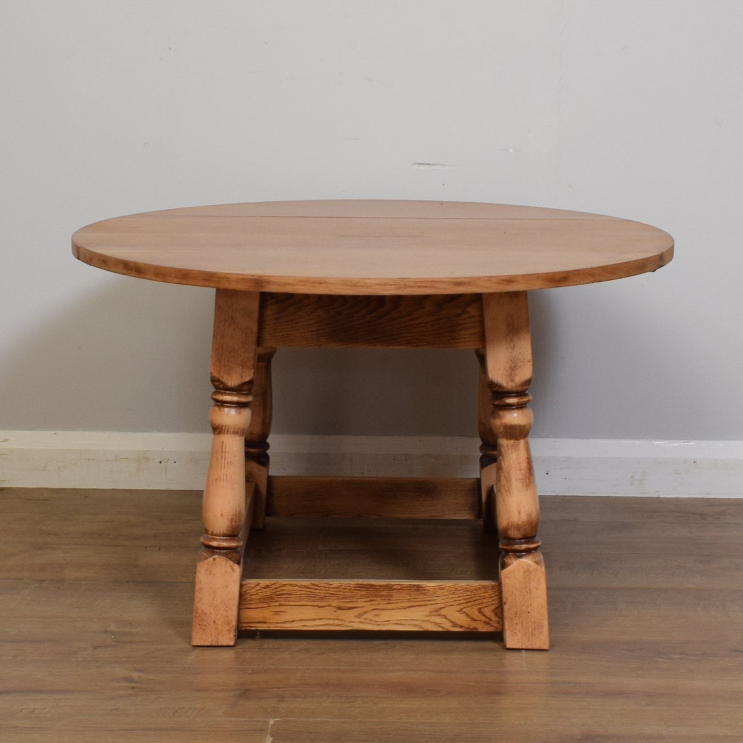Oak Drop Leaf Coffee Table