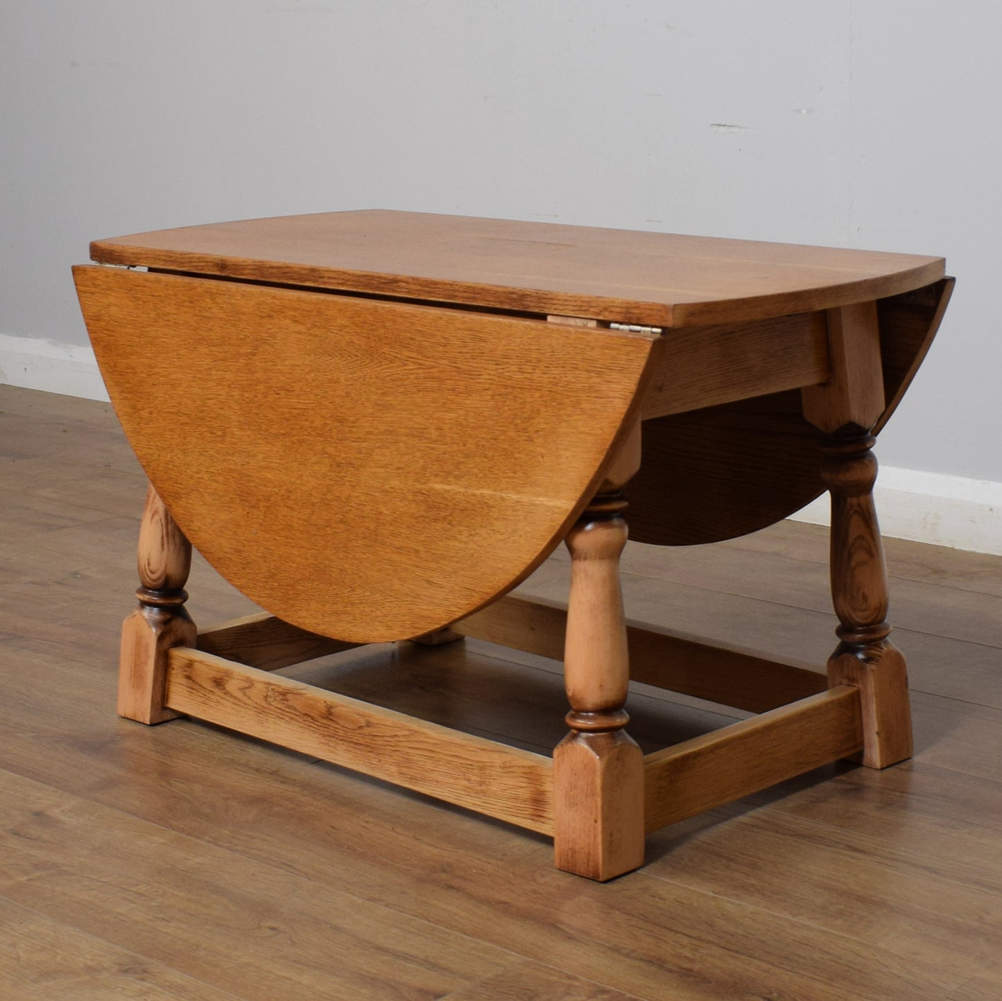 Oak Drop Leaf Coffee Table