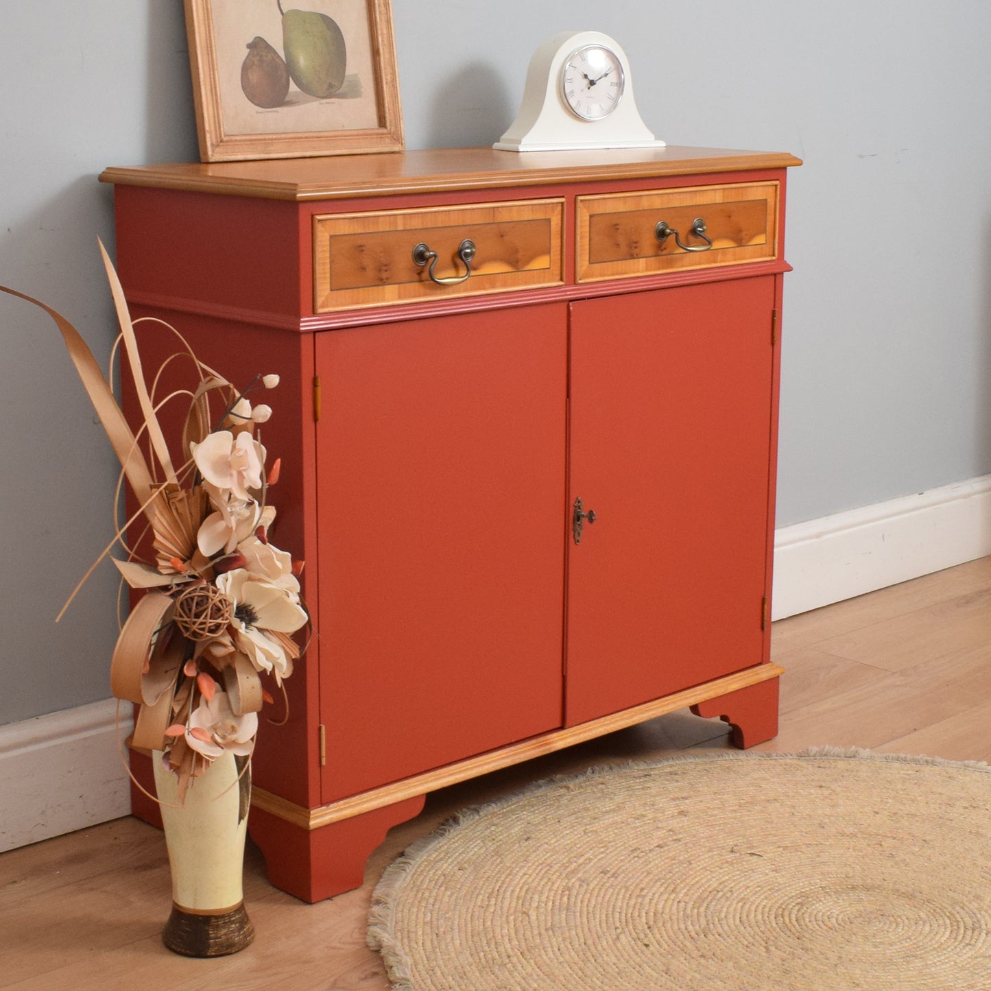 Small Painted Sideboard