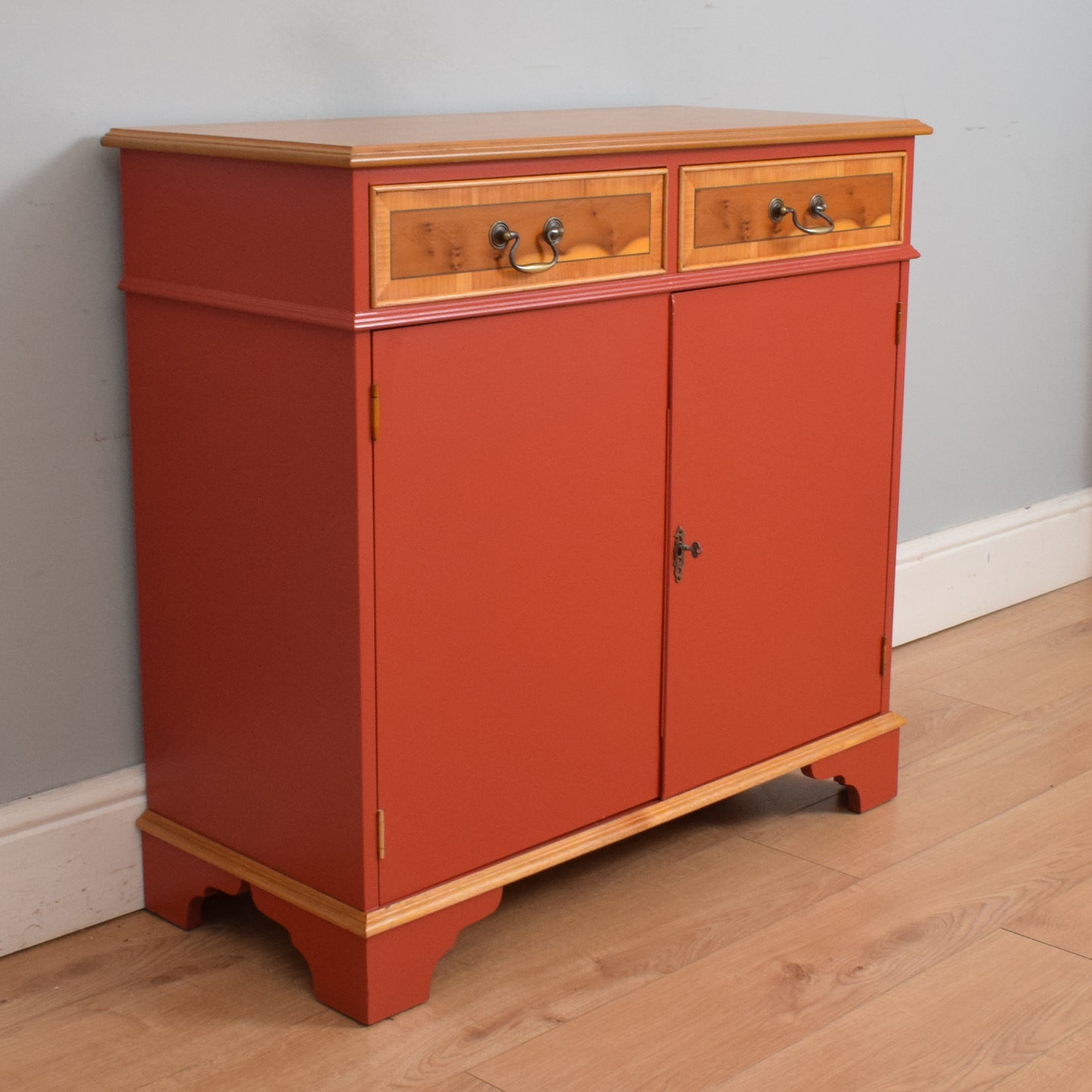 Small Painted Sideboard