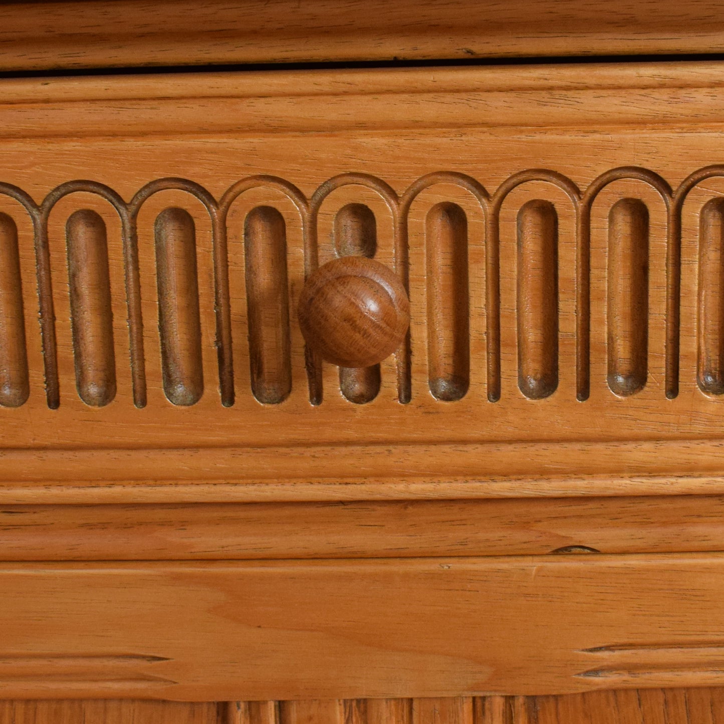 Priory Oak Court Cabinet