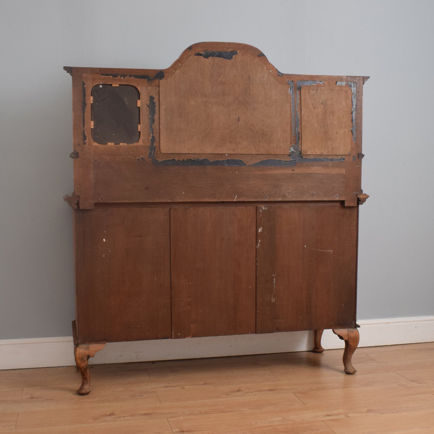 Large Mirrored Back Sideboard