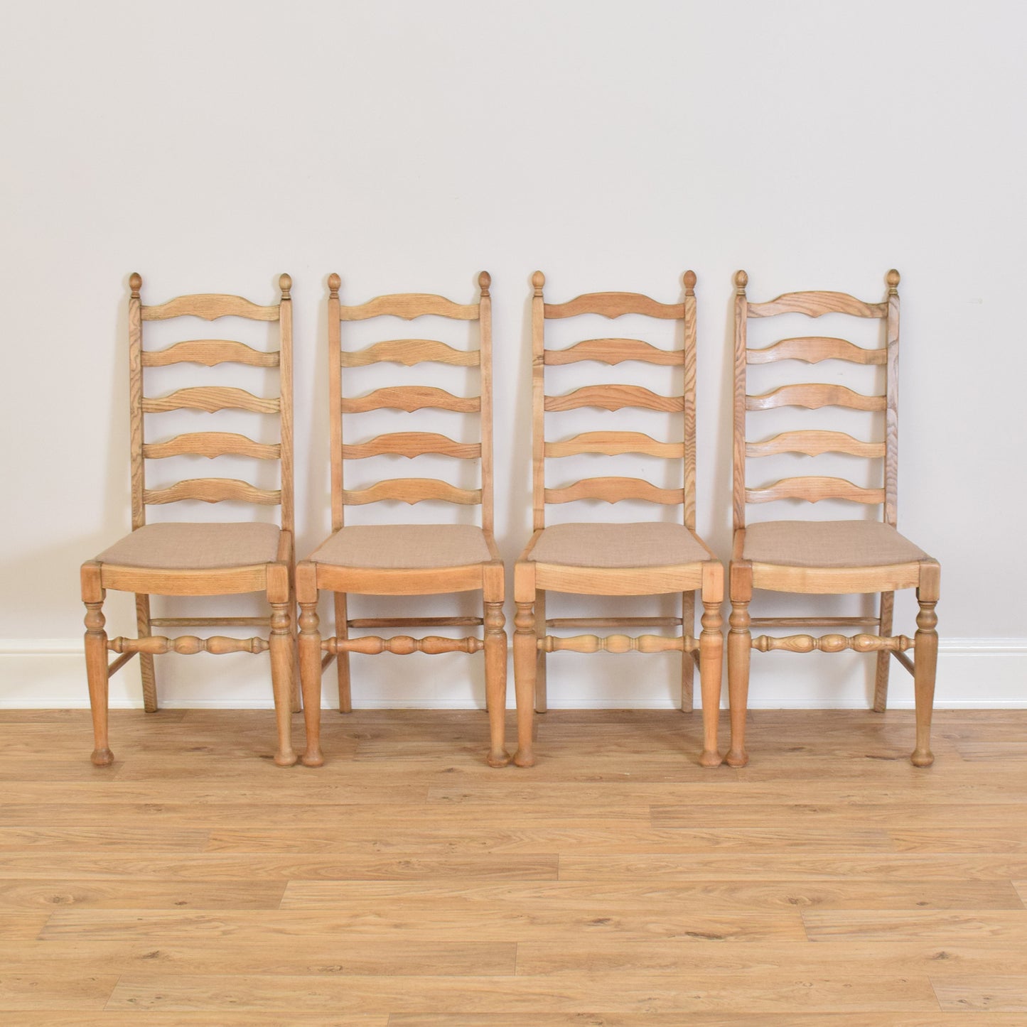 Drop Leaf Barley Twist Table And Four Chairs