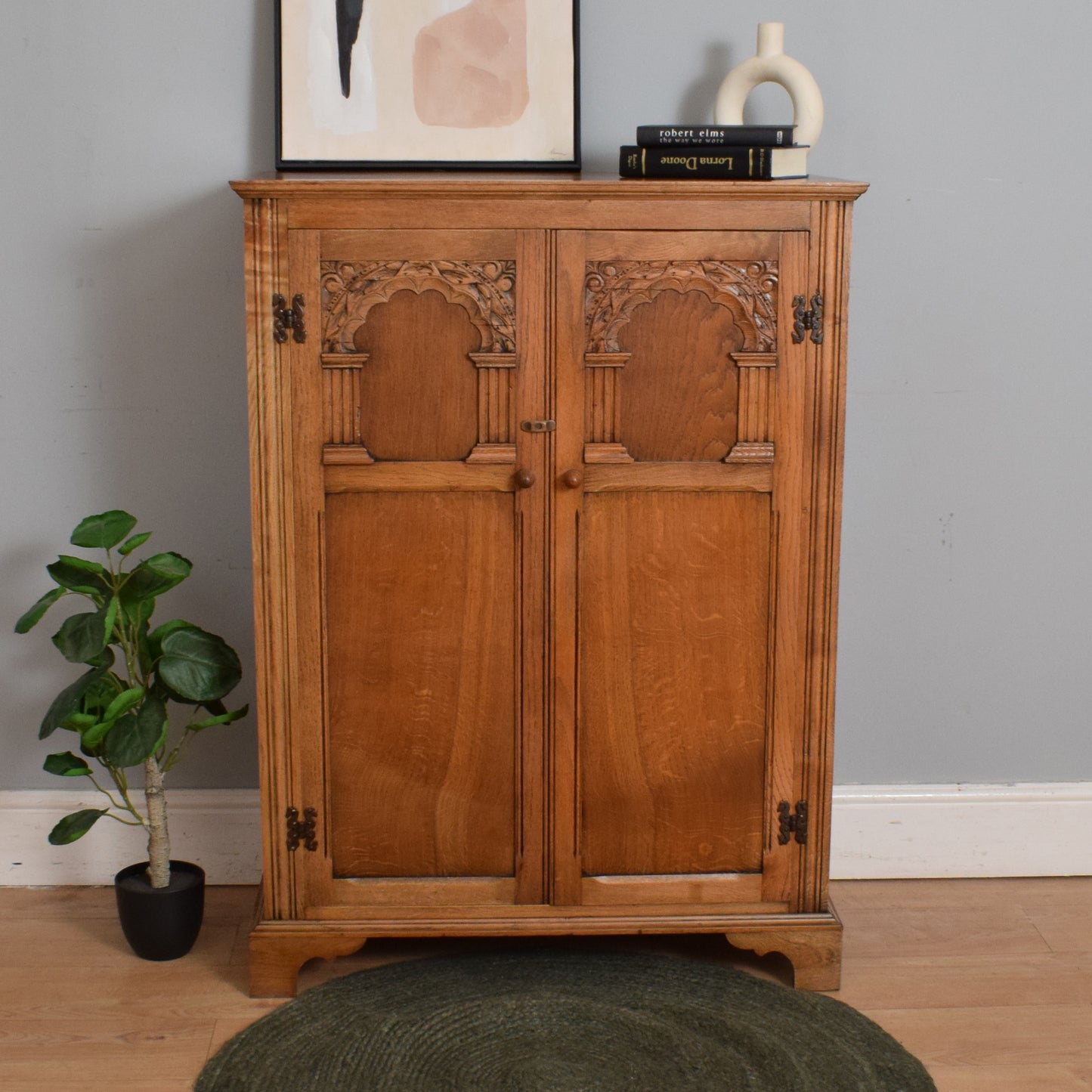 Restored Oak Tallboy