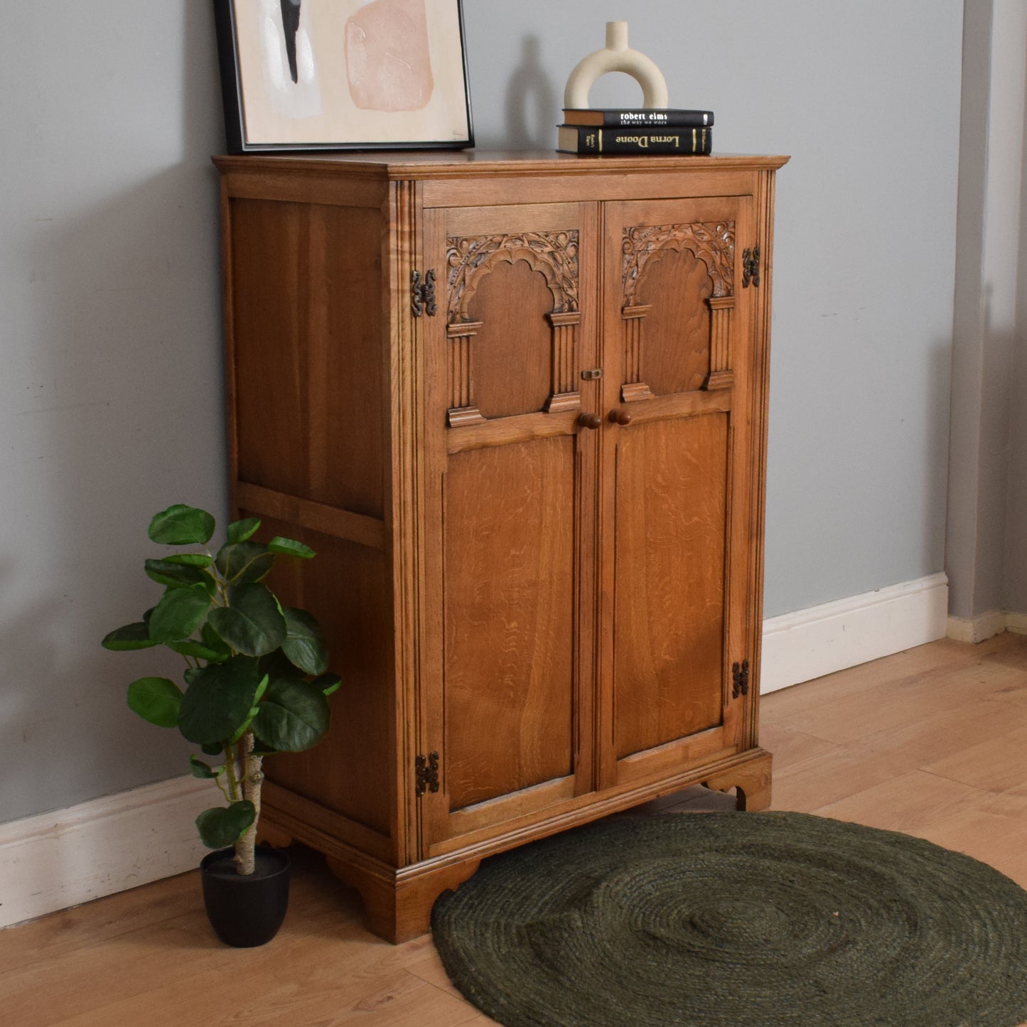Restored Oak Tallboy