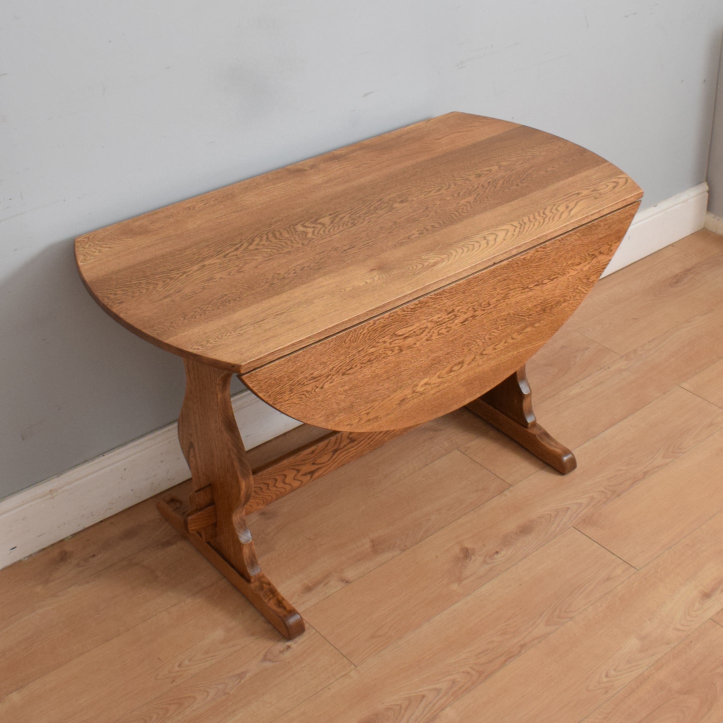 Restored Drop-Leaf Table and Four Chairs