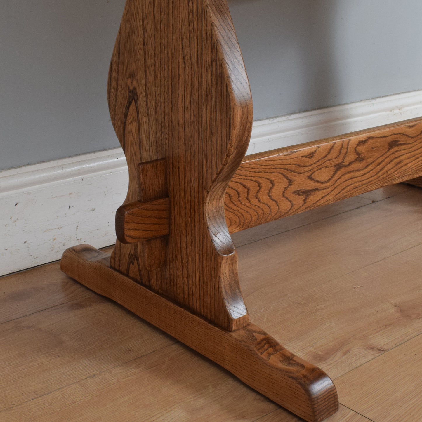 Restored Drop-Leaf Table and Four Chairs