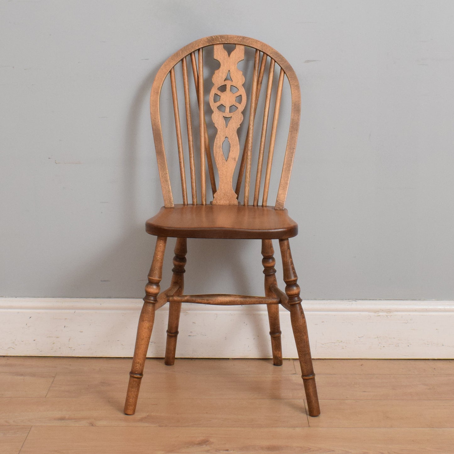 Restored Drop-Leaf Table and Four Chairs