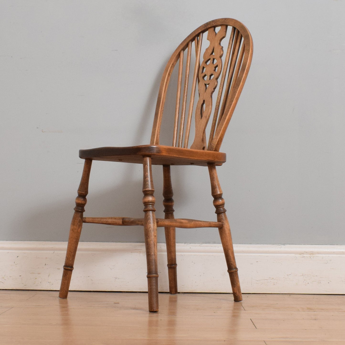 Restored Drop-Leaf Table and Four Chairs