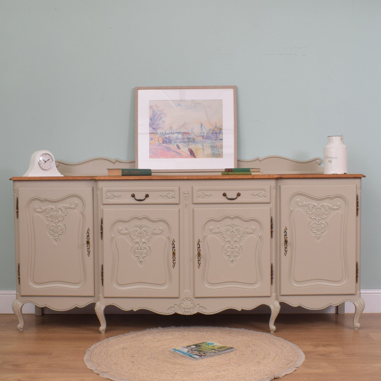 Large Painted French Sideboard
