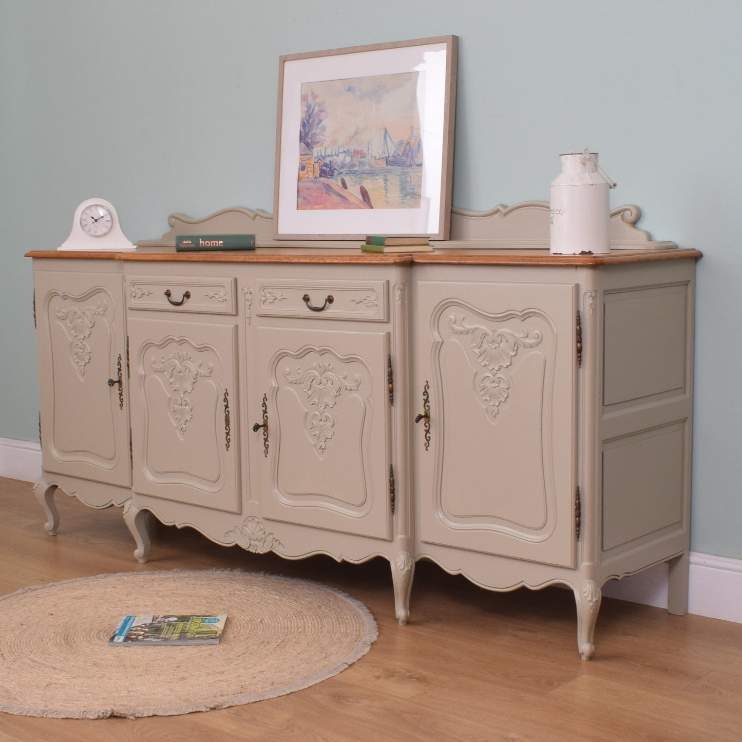 Large Painted French Sideboard