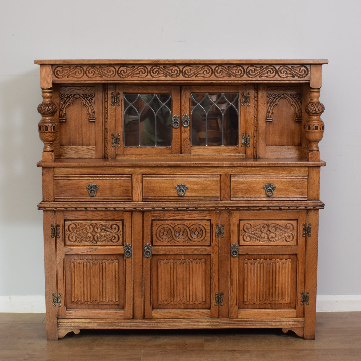 Old Charm Court Cupboard