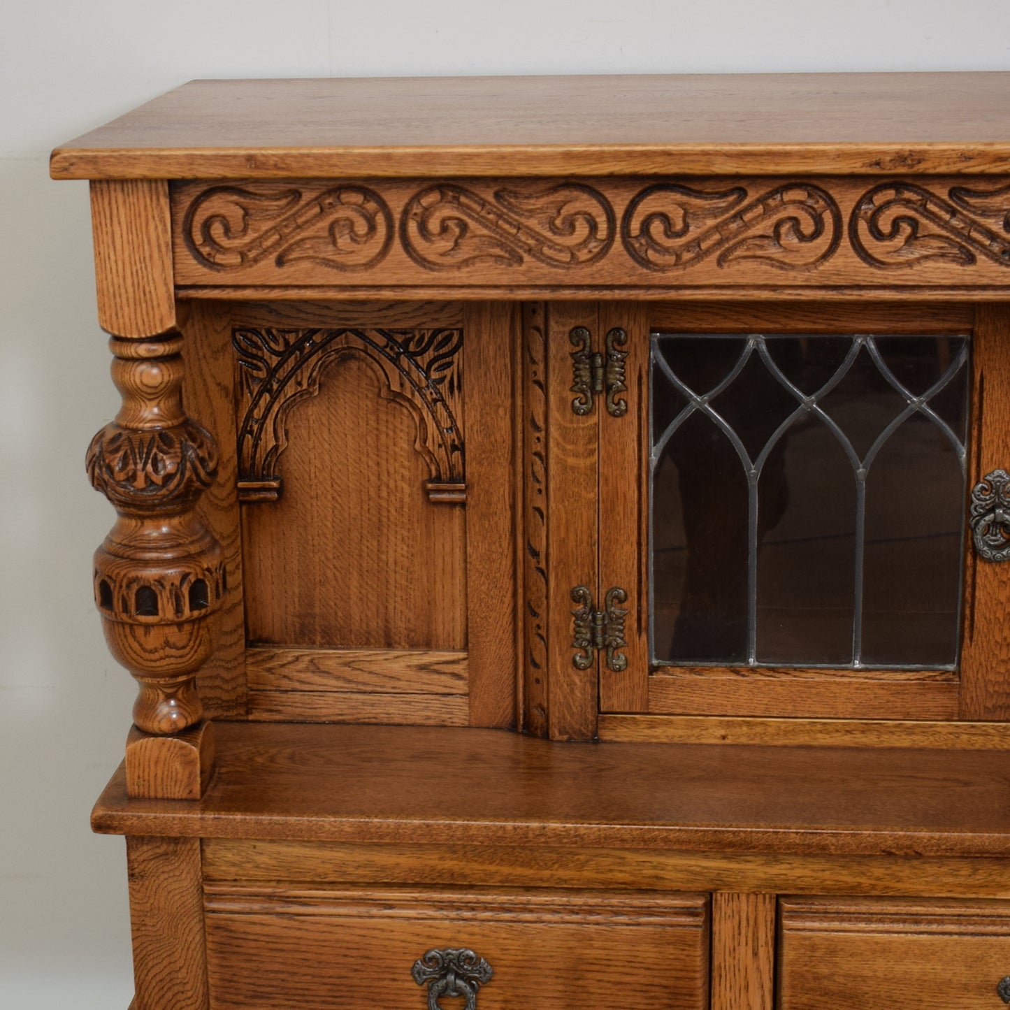 Old Charm Court Cupboard