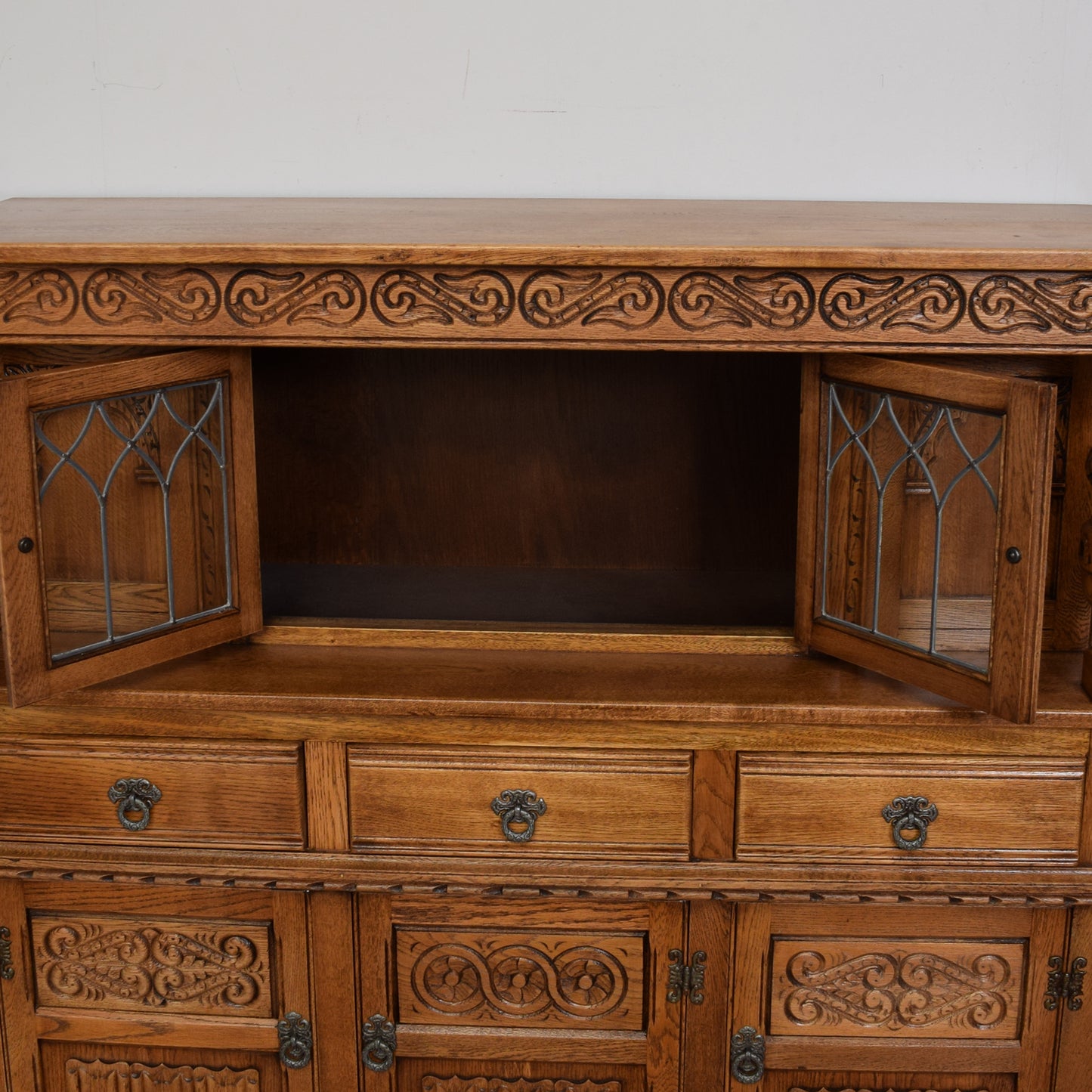 Old Charm Court Cupboard