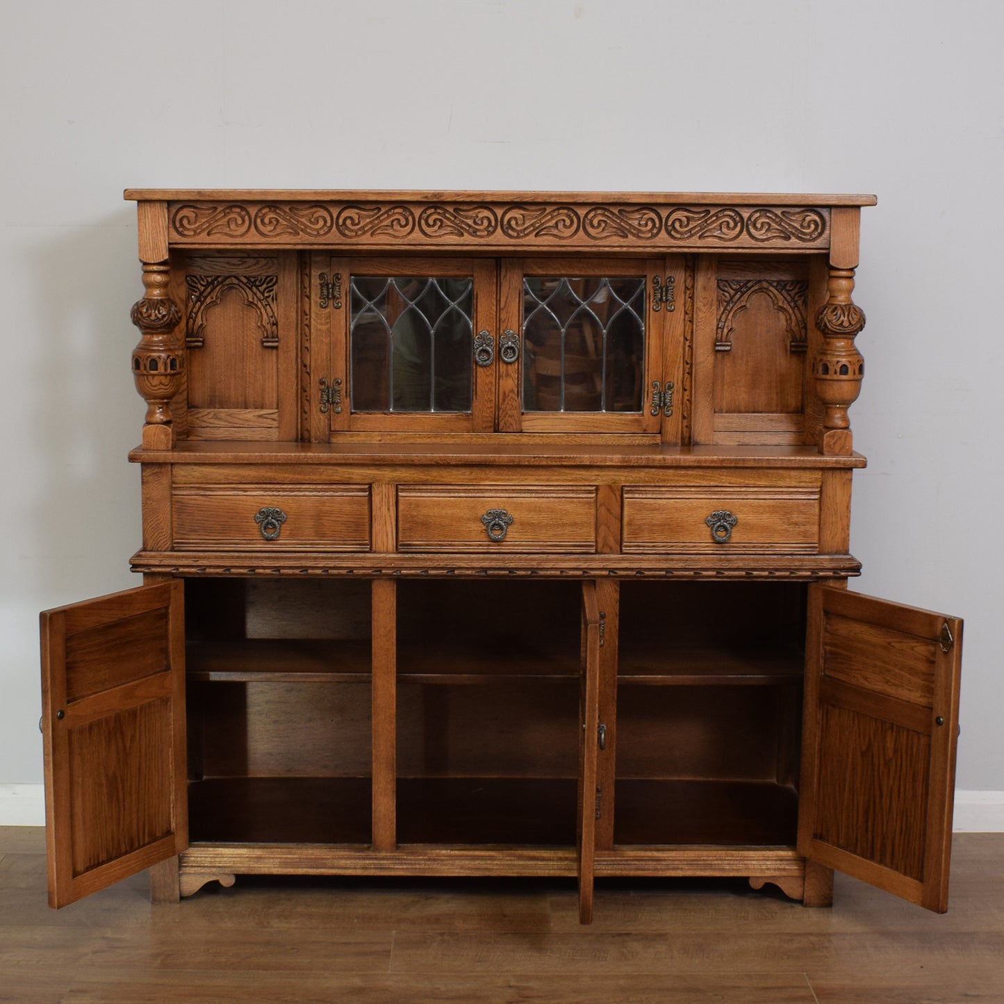 Old Charm Court Cupboard