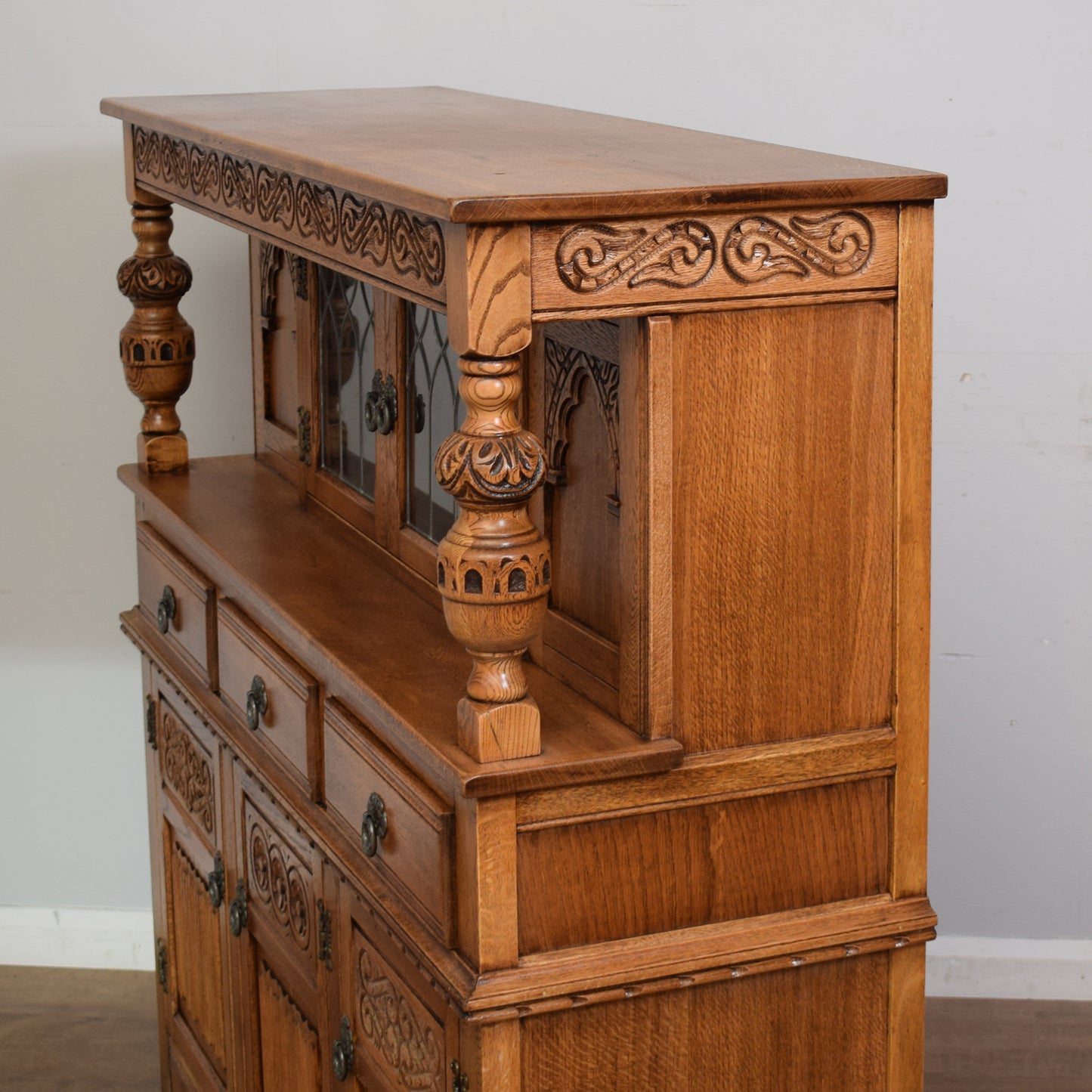 Old Charm Court Cupboard