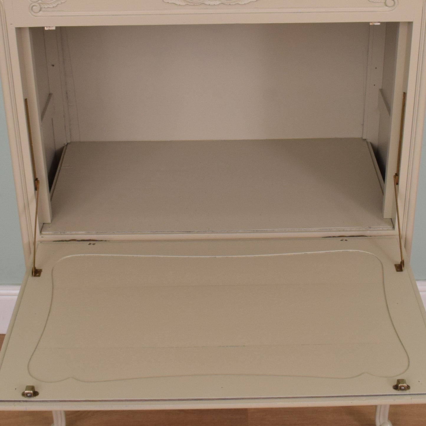 Painted French Oak Drinks Cabinet