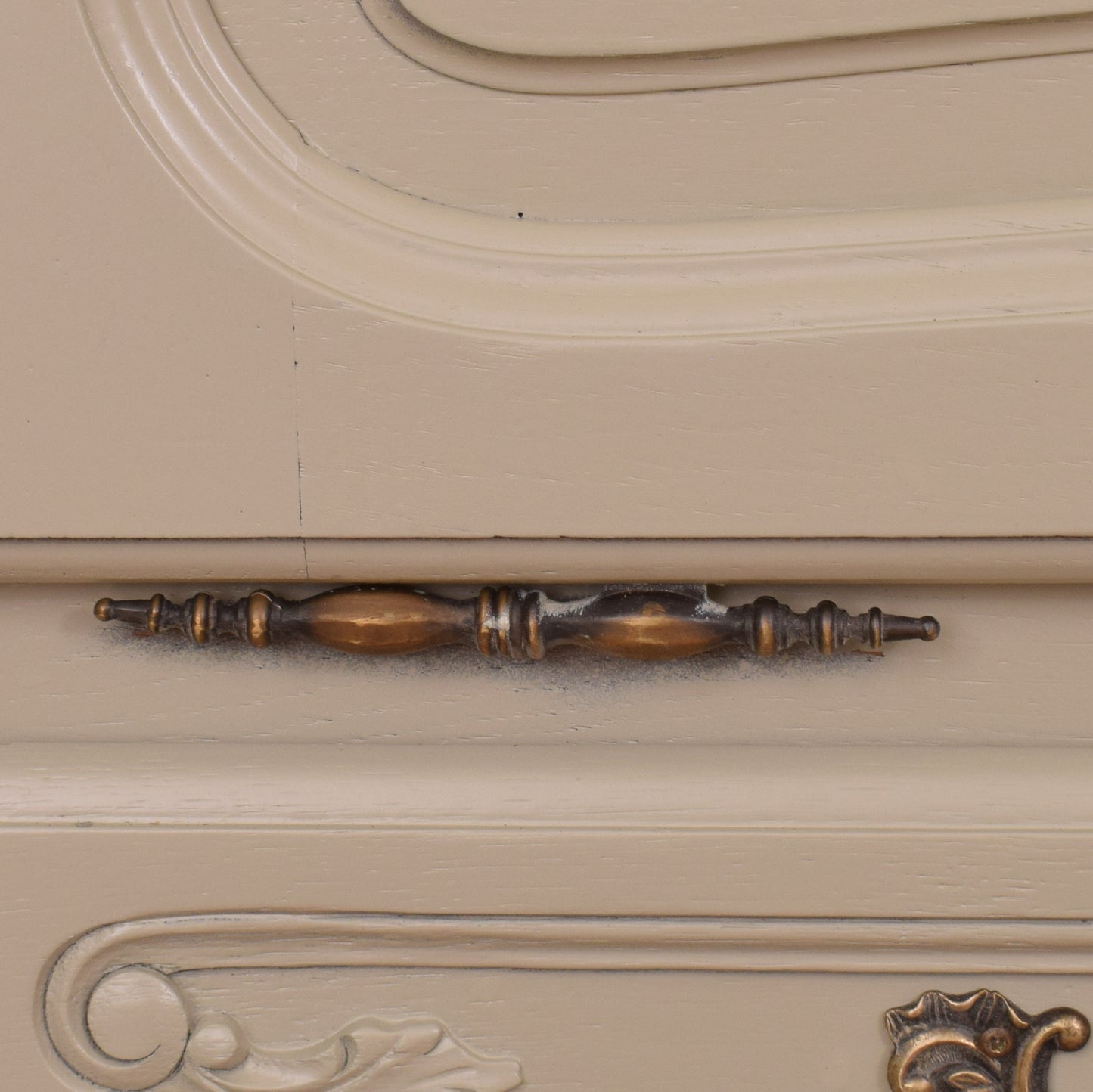 Painted French Oak Drinks Cabinet